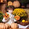 30 Kits Foam Halloween Pumpkin Decorations DIY Pumpkin Craft Kits Assorted Foam Pumpkin Shapes with Fall Maple Leaves Rhinestone Stickers for Kids Crafts Fall Thanksgiving Halloween Decoration